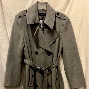 Apostrophe Gray Textured Knit Sweater